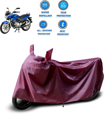 PAGORA Waterproof Two Wheeler Cover for Bajaj(Discover 135, Maroon)