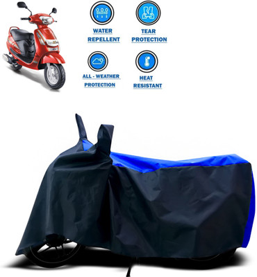 CODOKI Two Wheeler Cover for Mahindra(Duro DZ, Blue)