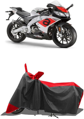 SUGASHRI Waterproof Two Wheeler Cover for Aprilia(SR 150, Red, Black)