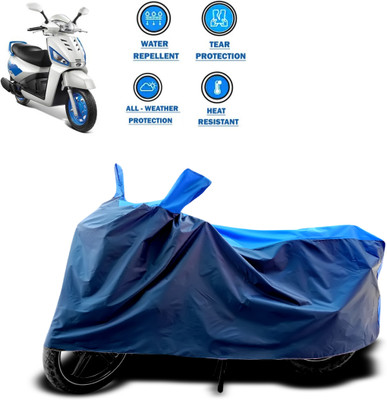 CODOKI Two Wheeler Cover for Mahindra(Gusto 125, Blue)