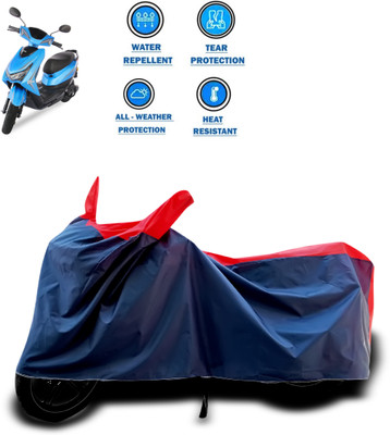 CODOKI Two Wheeler Cover for Ampere(E Lite, Red)