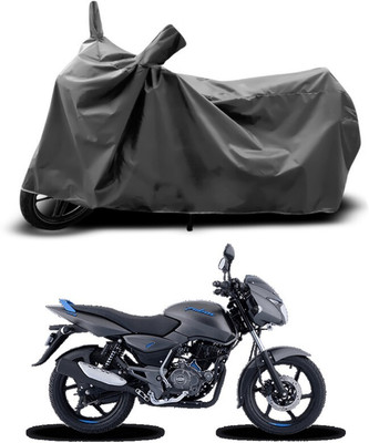 DeepShakshi AUTOMOTIVE Waterproof Two Wheeler Cover for Bajaj(Pulsar 125, Grey)