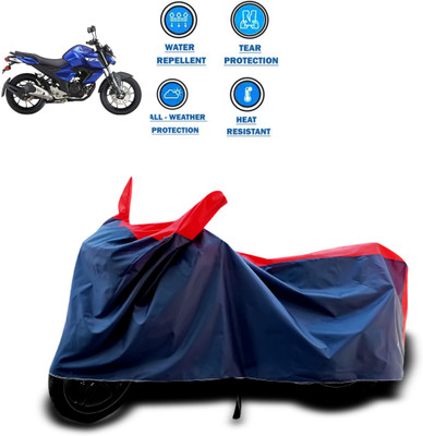 CODOKI Two Wheeler Cover for Yamaha(FZ S V3.0 FI, Red)