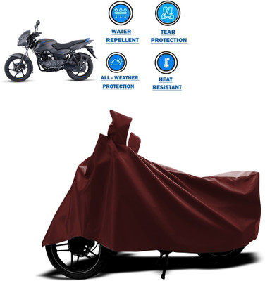 CODOKI Waterproof Two Wheeler Cover for Bajaj(Pulsar 125 Neon, Maroon)