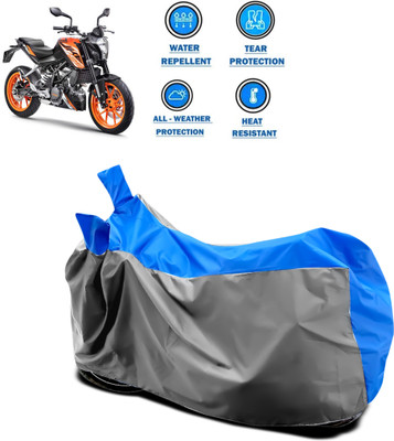 CODOKI Two Wheeler Cover for KTM(125 Duke, Grey)