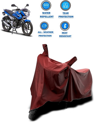 PAGORA Waterproof Two Wheeler Cover for Bajaj(XCD 135, Maroon)