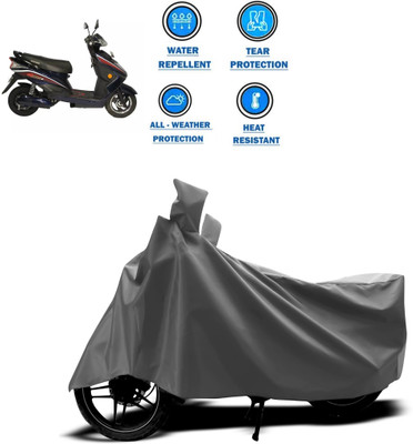 CODOKI Two Wheeler Cover for Okinawa(Ridge, Grey)
