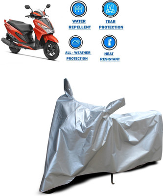 CODOKI Two Wheeler Cover for Honda(Grazia, Silver)