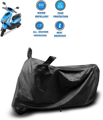 PAGORA Two Wheeler Cover for Ampere(E Lite, Black)