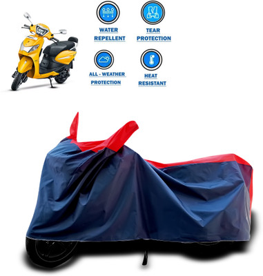 PAGORA Two Wheeler Cover for Hero(Pleasure, Red)