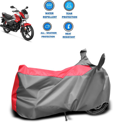 CODOKI Two Wheeler Cover for Hero(Passion Pro i3S, Grey)