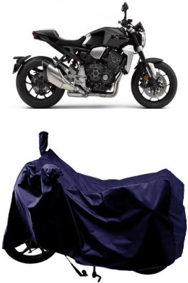 SUGASHRI Waterproof Two Wheeler Cover for Honda(CB1000R Plus, Blue)