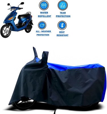 PAGORA Two Wheeler Cover for Indus(Yo Spark, Blue)