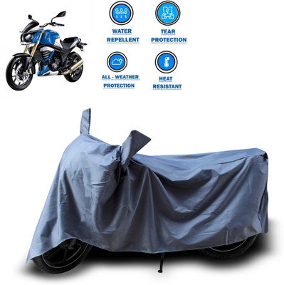 CODOKI Two Wheeler Cover for Mahindra(MOJO XT 300, Grey)