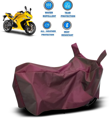 PAGORA Waterproof Two Wheeler Cover for Universal For Bike(Maroon)