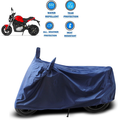 GOSHIV-car and bike accessories Two Wheeler Cover for Universal For Bike(Blue)