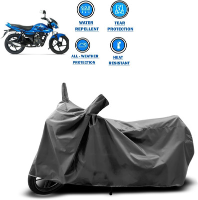 CODOKI Two Wheeler Cover for Bajaj(XCD 125cc, Grey)