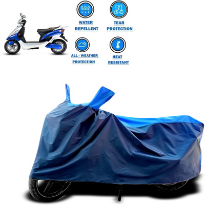CODOKI Two Wheeler Cover for Hero(Electric Maxi, Blue)