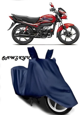 SK AUTO Waterproof Two Wheeler Cover for Hero(Passion Pro i3S, Blue)