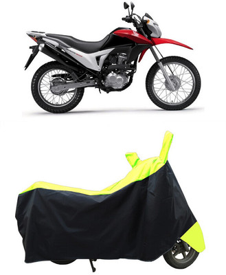 Coxtor Waterproof Two Wheeler Cover for Honda(NXR 160, Yellow)