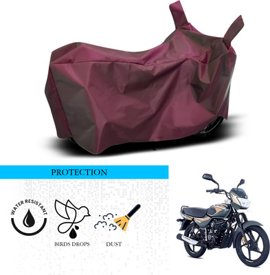 SnehaSales Waterproof Two Wheeler Cover for Bajaj(CT 100, Maroon)