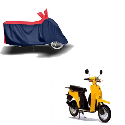 SK AUTO Two Wheeler Cover for Bajaj(Sunny, Red, Blue)
