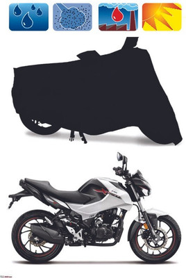 Mdstar Waterproof Two Wheeler Cover for Hero(Motocorp Xtreme 160 R, Black)