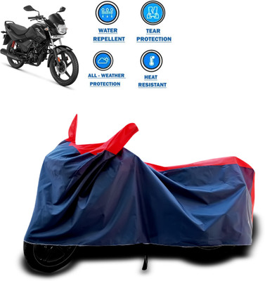 CODOKI Two Wheeler Cover for Hero(Passion Plus, Red)