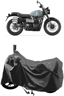 SUGASHRI Waterproof Two Wheeler Cover for Triumph(Scrambler 1200 BS6, Grey)