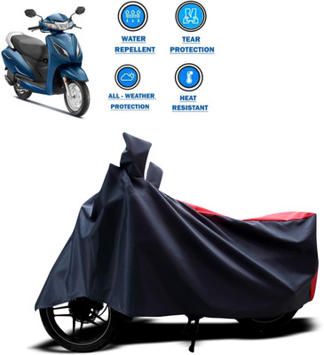PAGORA Two Wheeler Cover for Honda(Activa 6G, Red)