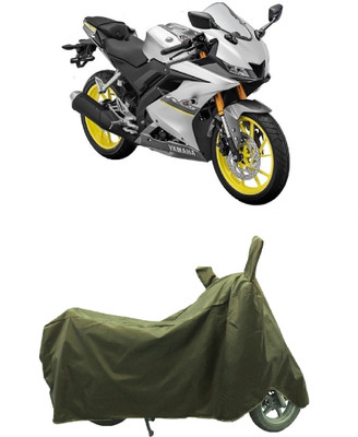 Coxtor Waterproof Two Wheeler Cover for Yamaha(YZF R15, Gold)
