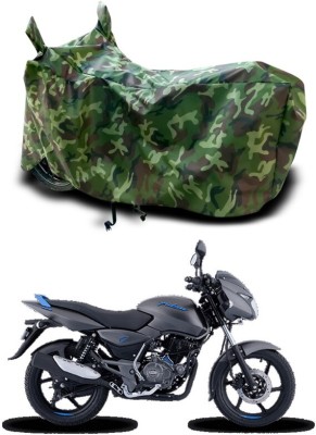 Bellazanto Waterproof Two Wheeler Cover for Bajaj(Pulsar 125, Green)