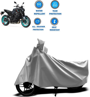 CODOKI Two Wheeler Cover for Yamaha(MT 9, Silver)