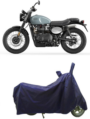 Coxtor Waterproof Two Wheeler Cover for Triumph(Street Scrambler BS6, Blue)