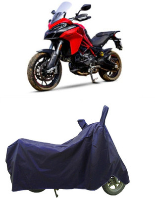 Coxtor Waterproof Two Wheeler Cover for Ducati(Multistrada, Blue)