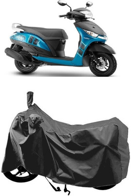 SUGASHRI Waterproof Two Wheeler Cover for Yamaha(Alpha, Grey)