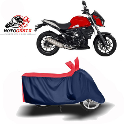 SK AUTO Two Wheeler Cover for Mahindra(Mojo UT 300, Red, Blue)