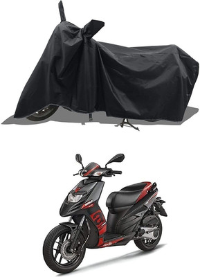 SK AUTO Two Wheeler Cover for Aprilia(SXR 160, Black)