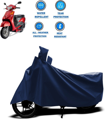 CODOKI Two Wheeler Cover for Indus(Yo EXL, Blue)
