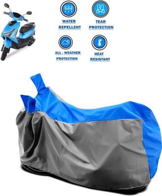 PAGORA Two Wheeler Cover for Ampere(E Lite, Grey)