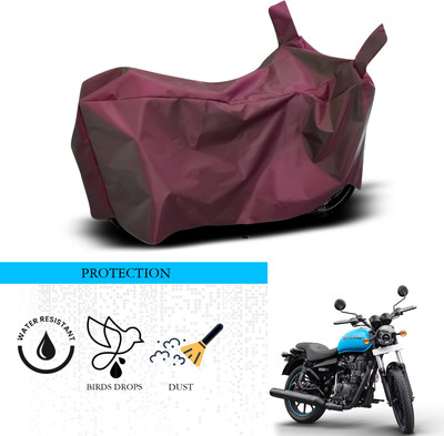 SnehaSales Waterproof Two Wheeler Cover for Royal Enfield(Thunderbird 500, Maroon)