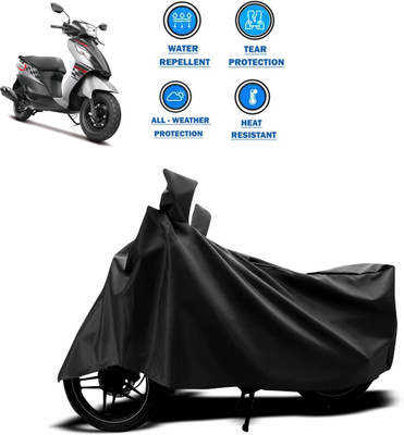CODOKI Two Wheeler Cover for Suzuki(Let's, Black)