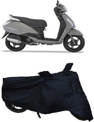 Anamika collections Two Wheeler Cover for TVS(Jupiter, Black)