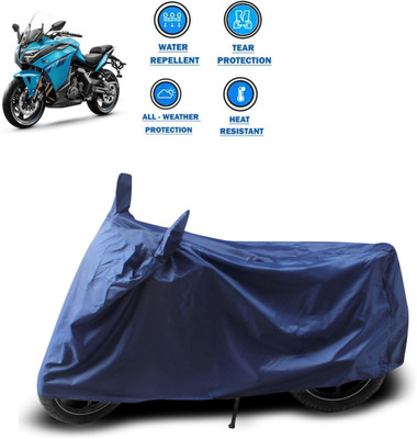 CODOKI Two Wheeler Cover for CFMoto(650GT, Blue)