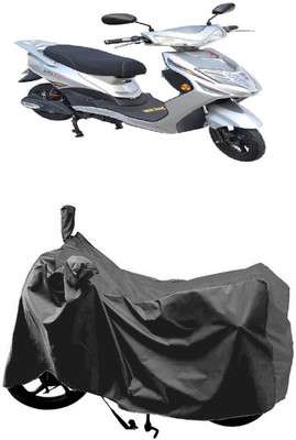 SUGASHRI Waterproof Two Wheeler Cover for Avon(E Lite, Grey)