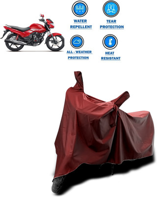 CODOKI Waterproof Two Wheeler Cover for Hero(Achiever, Maroon)