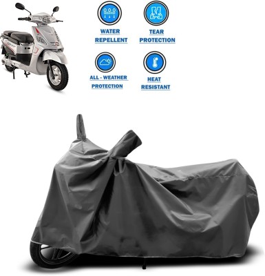 CODOKI Two Wheeler Cover for Hero(Electric NYX e5, Grey)