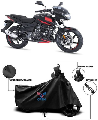ZAQE Two Wheeler Cover for Bajaj(Pulsar 150, Black)