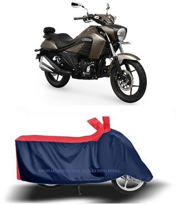 DSAMI Two Wheeler Cover for Suzuki(Intruder 250 BS6, Blue)