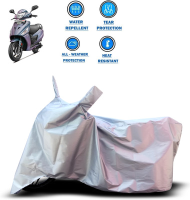 PAGORA Two Wheeler Cover for Hero(MotoCorp Maestro Edge 125, Silver)